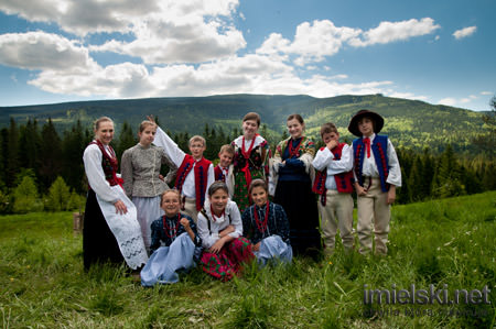 Dzieci z Fundacji Braci Golec - Korbielów 2010