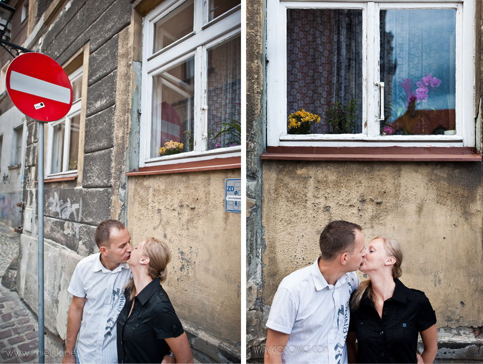 sesja narzeczeńska w mieście - Bielsko-Biała