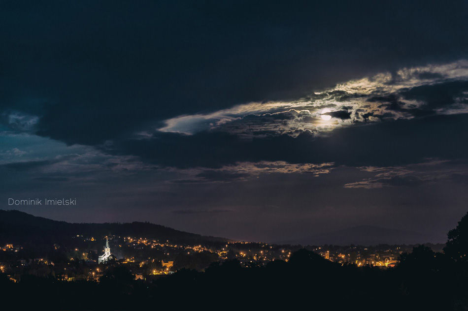 zdjęcie nocne Wilkowic