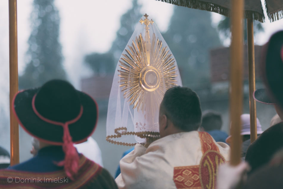 procesja w Łodygowicach