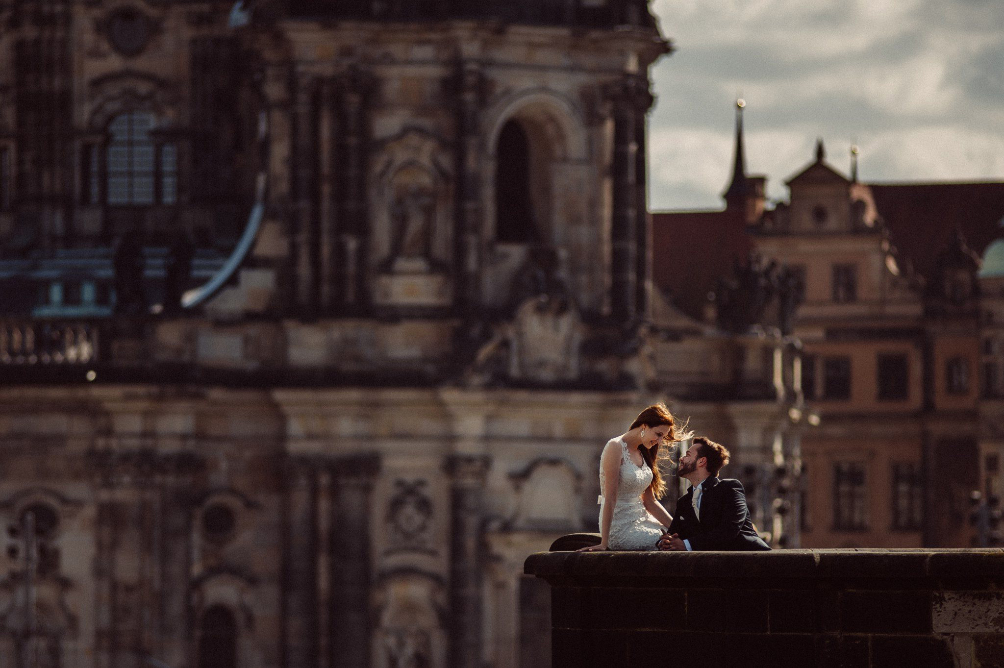 plener ślubny w Dreźnie - Asia i Dawid