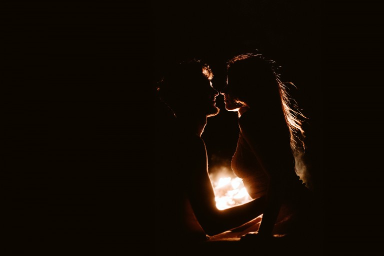 Sesja randkowa w górach