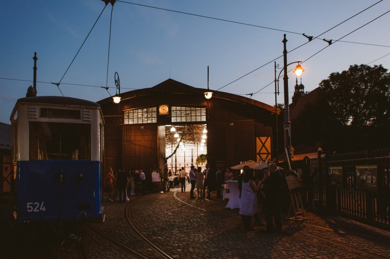 Fotografia ślubna Kraków - Muzeum Inżynierii Miejskiej w Krakowie