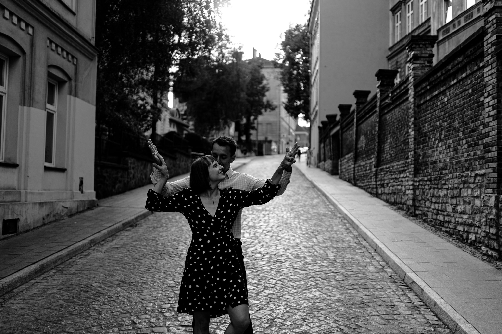 Romantyczna sesja narzeczenska w bielsku bialej